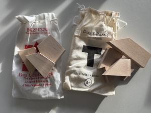 Verschiedene Klassensätze Knobelspiele aus Holz (20 Stück)